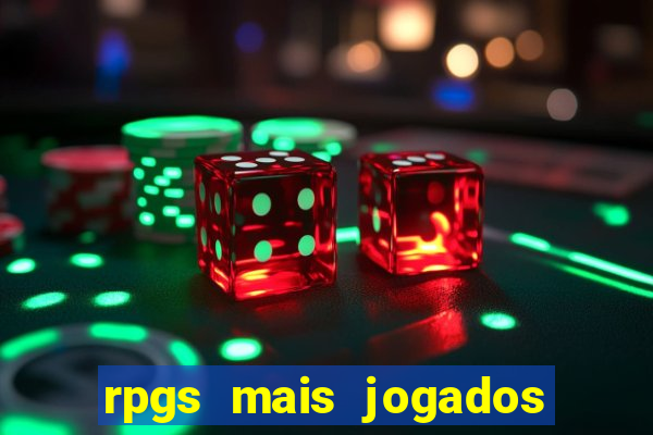 rpgs mais jogados do mundo